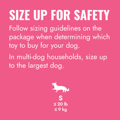 KONG Puppy Flyer, Pink