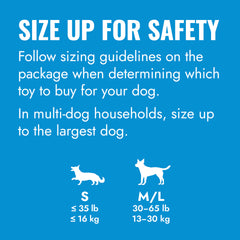 KONG Puppy Tires Blue